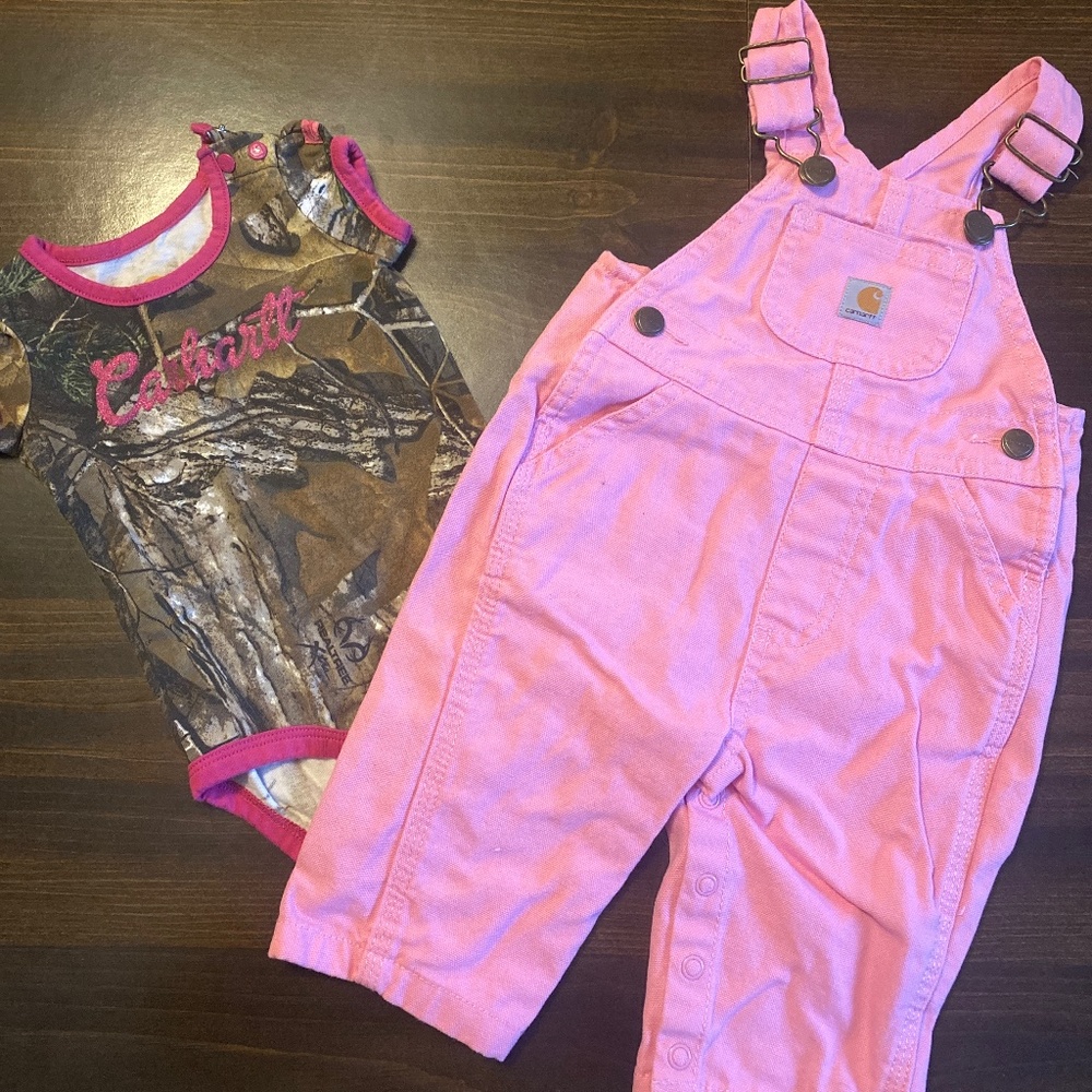 Carhartt 3mo. Onesie & Overalls